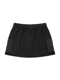 Adele Velour Skirt- Black Beauty
