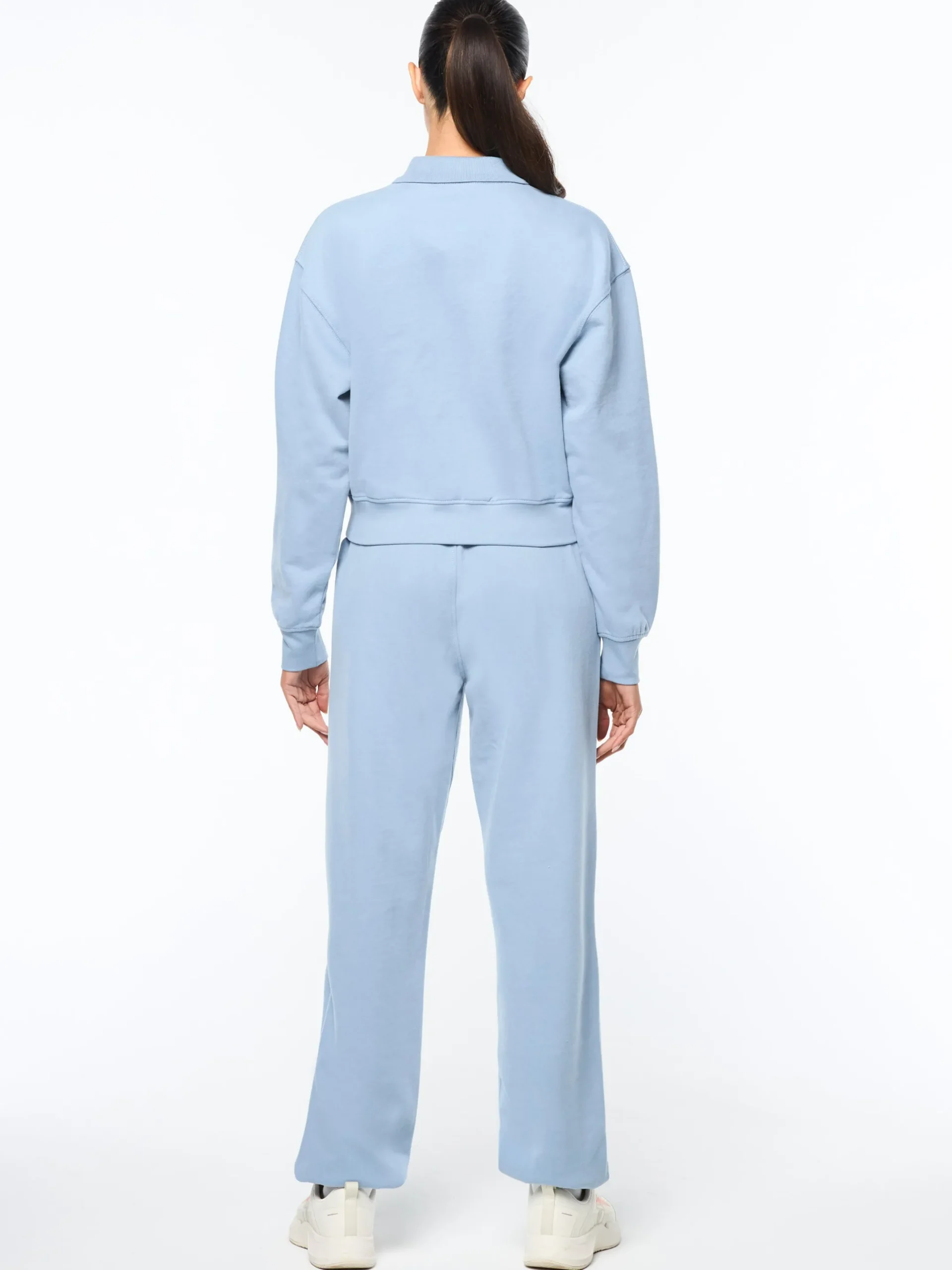Aida Polo- Faded Denim
