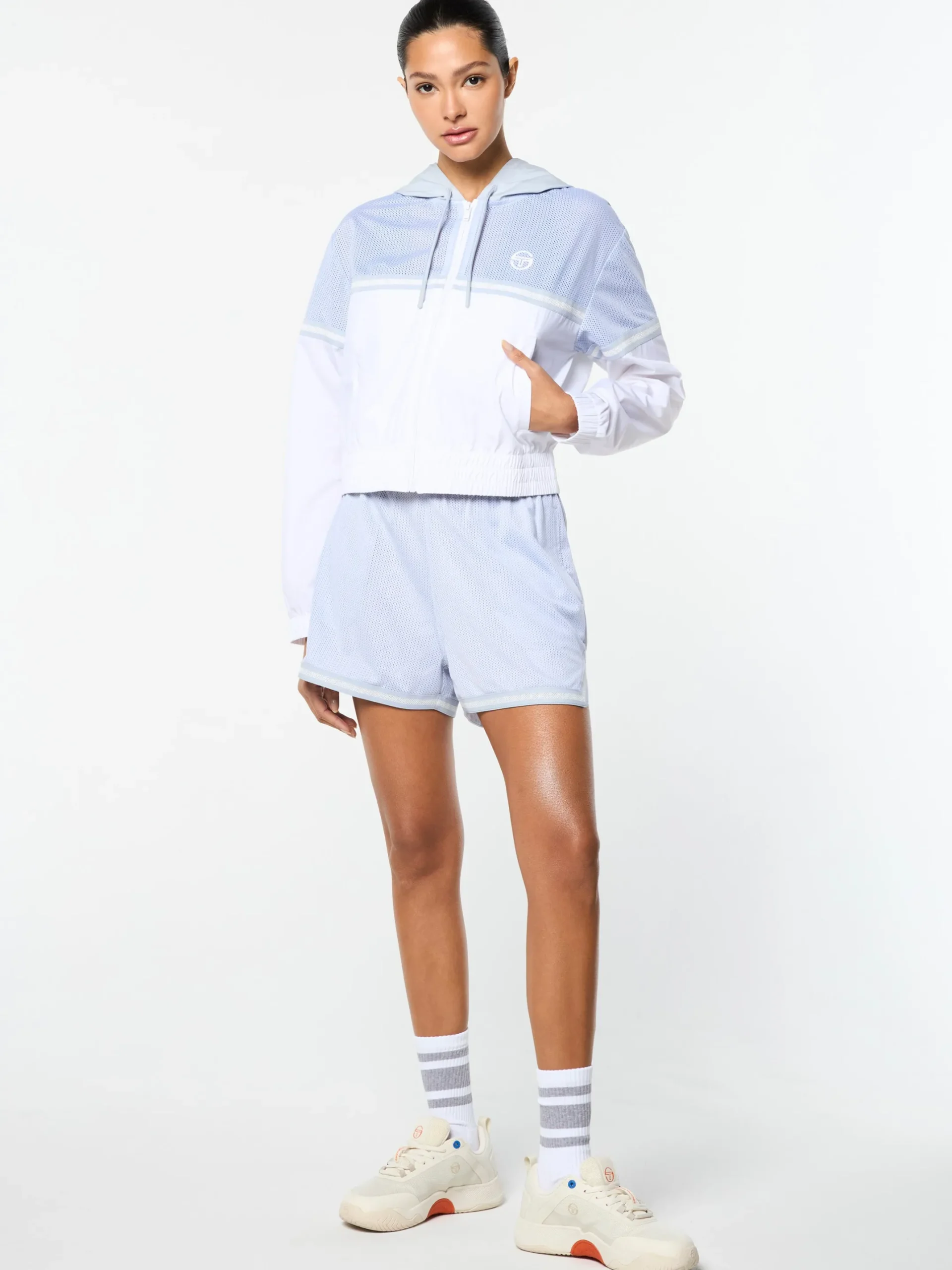 Angelina Track Jacket- Xenon Blue