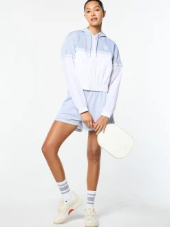 Angelina Track Jacket- Xenon Blue