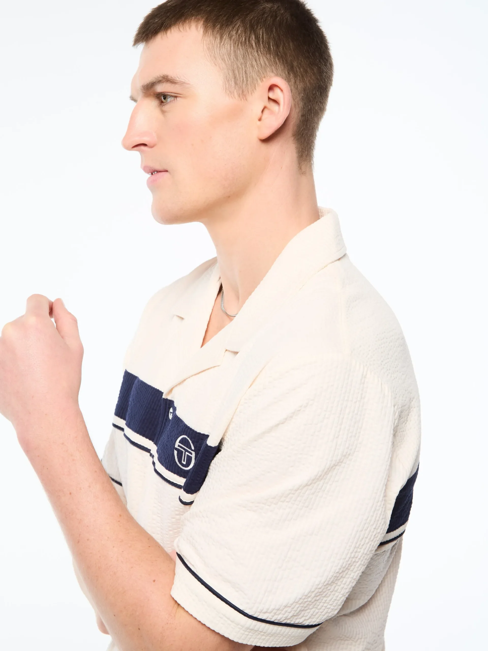 Annata Cabana Shirt-Gardenia