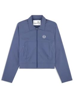 Aria Track Jacket- Blue Indigo