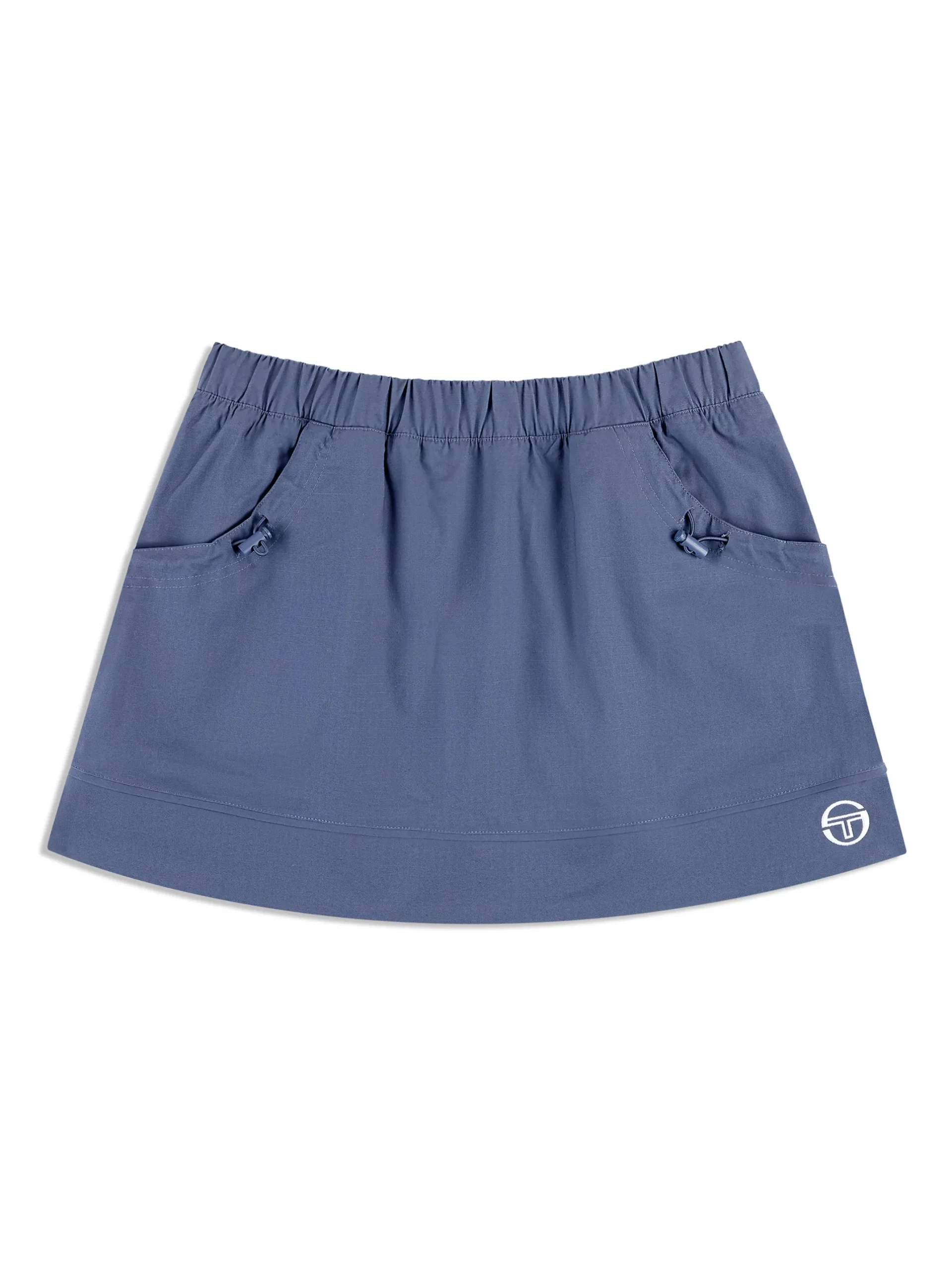 Aria Track Skirt- Blue Indigo