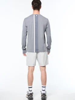Attivo Damarindo Long Sleeve Tee- Quiet Gray