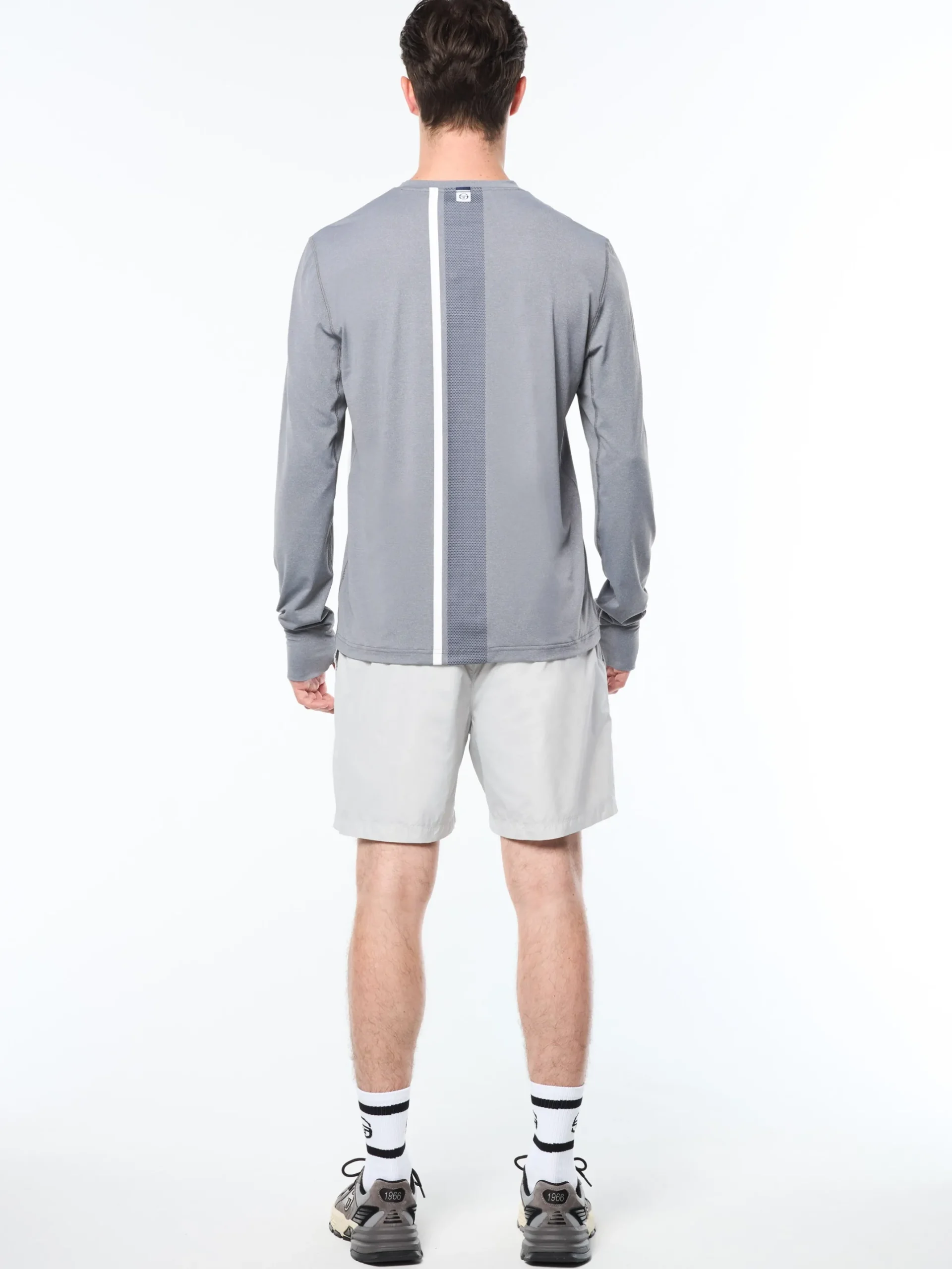 Attivo Damarindo Long Sleeve Tee- Quiet Gray