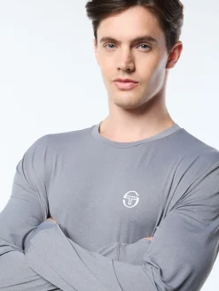 Attivo Damarindo Long Sleeve Tee- Quiet Gray