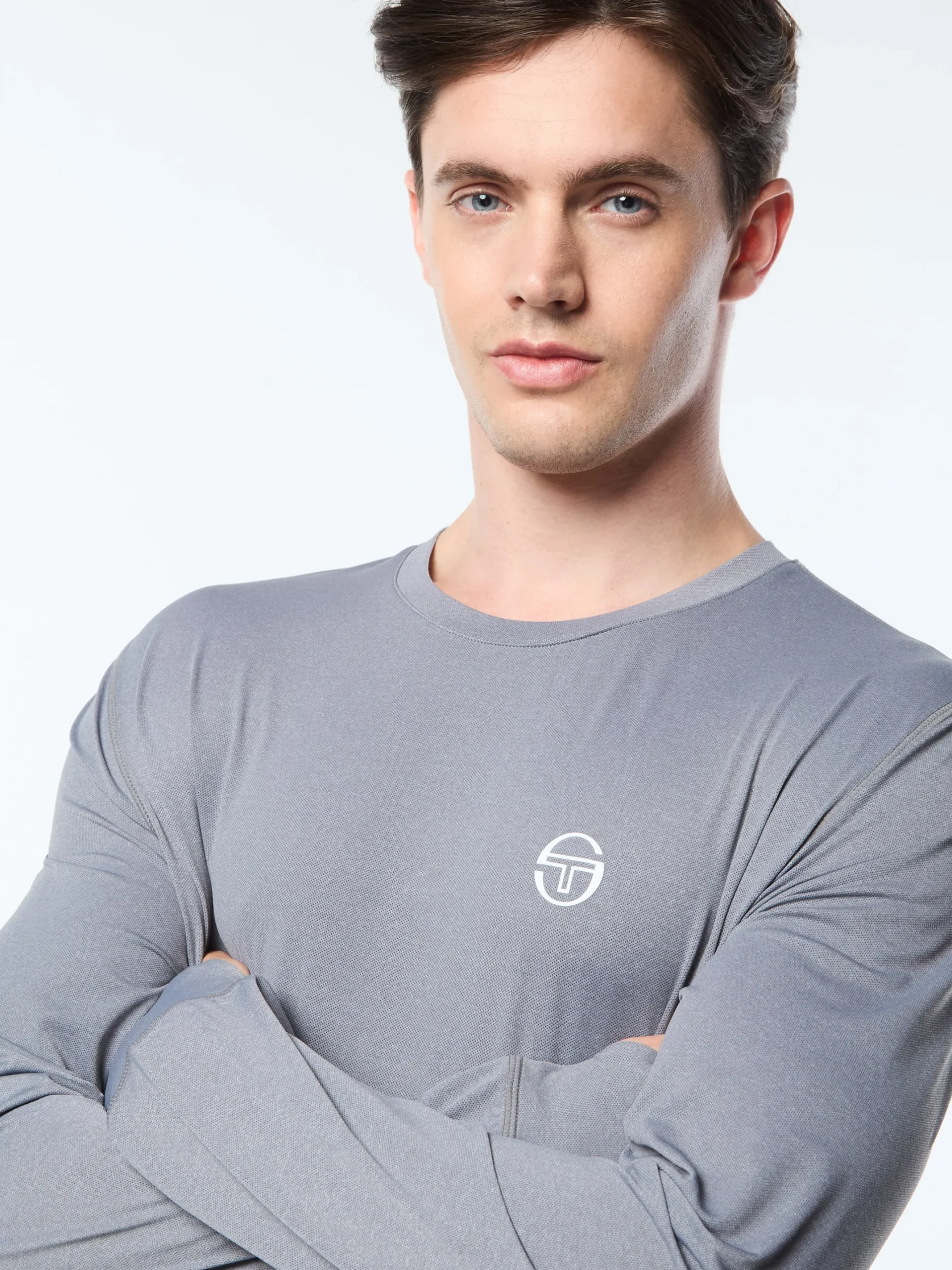 Attivo Damarindo Long Sleeve Tee- Quiet Gray