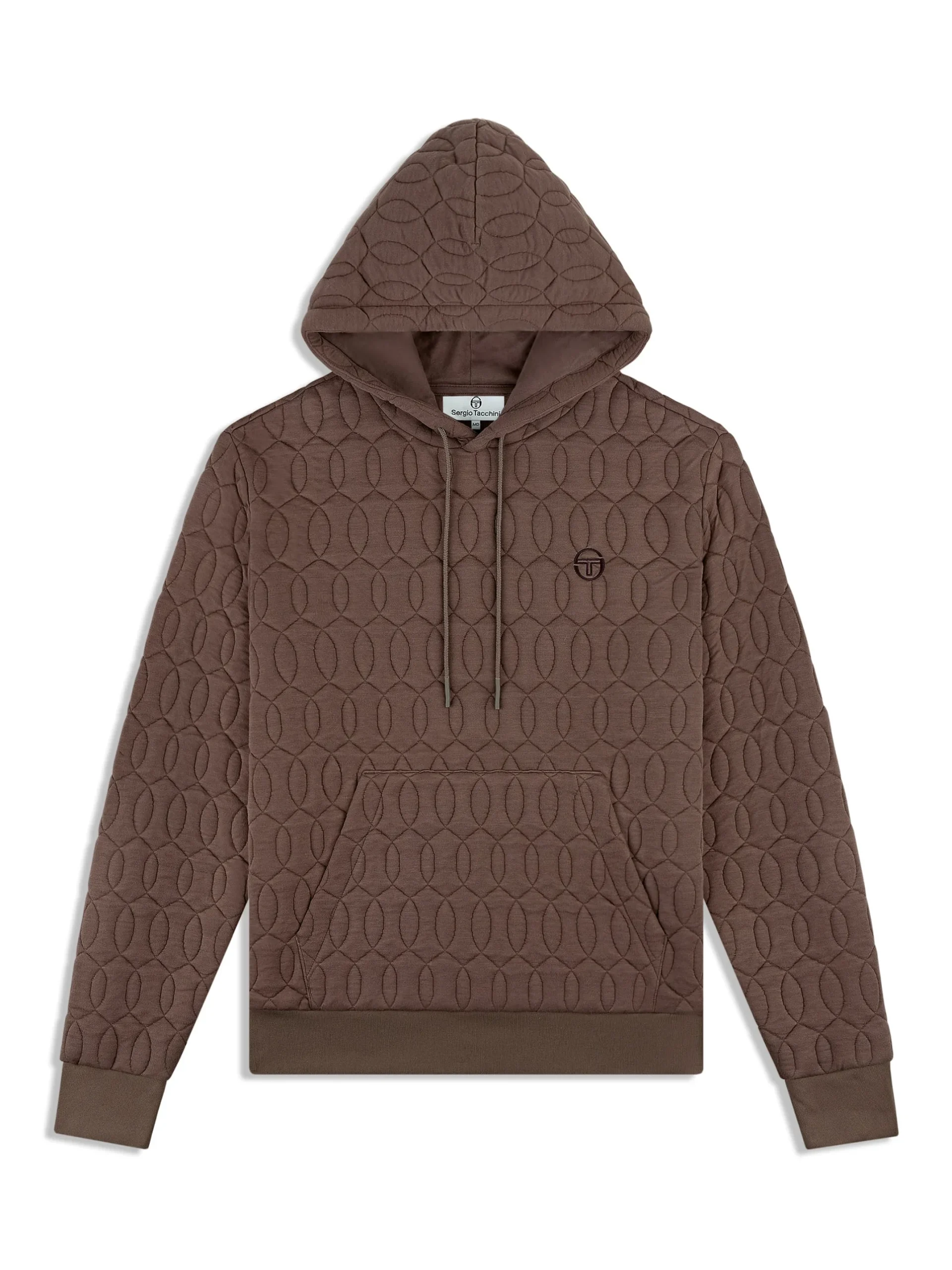 Aversa Quilted Hoodie- Morel