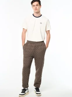 Aversa Quilted Sweatpant- Morel
