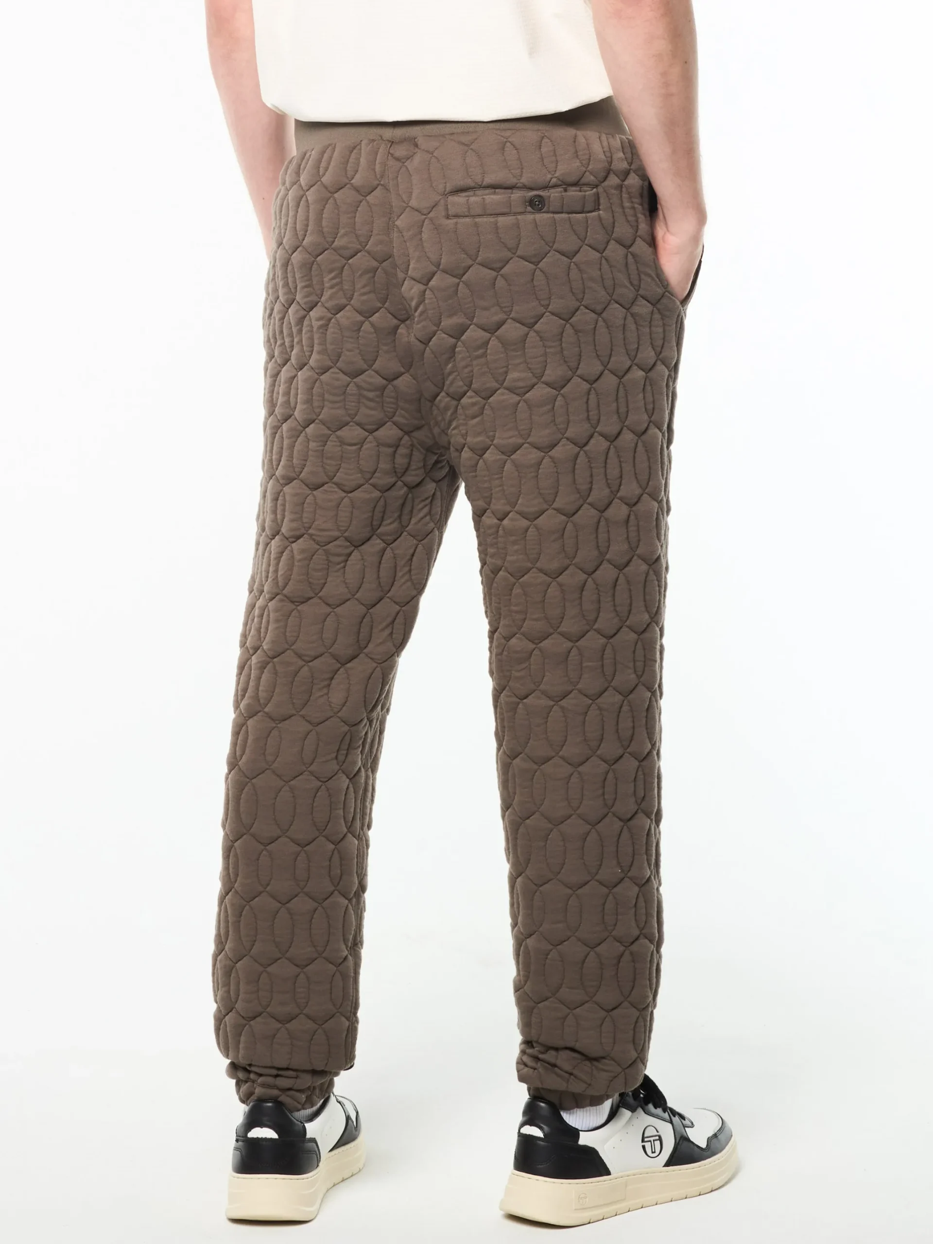 Aversa Quilted Sweatpant- Morel