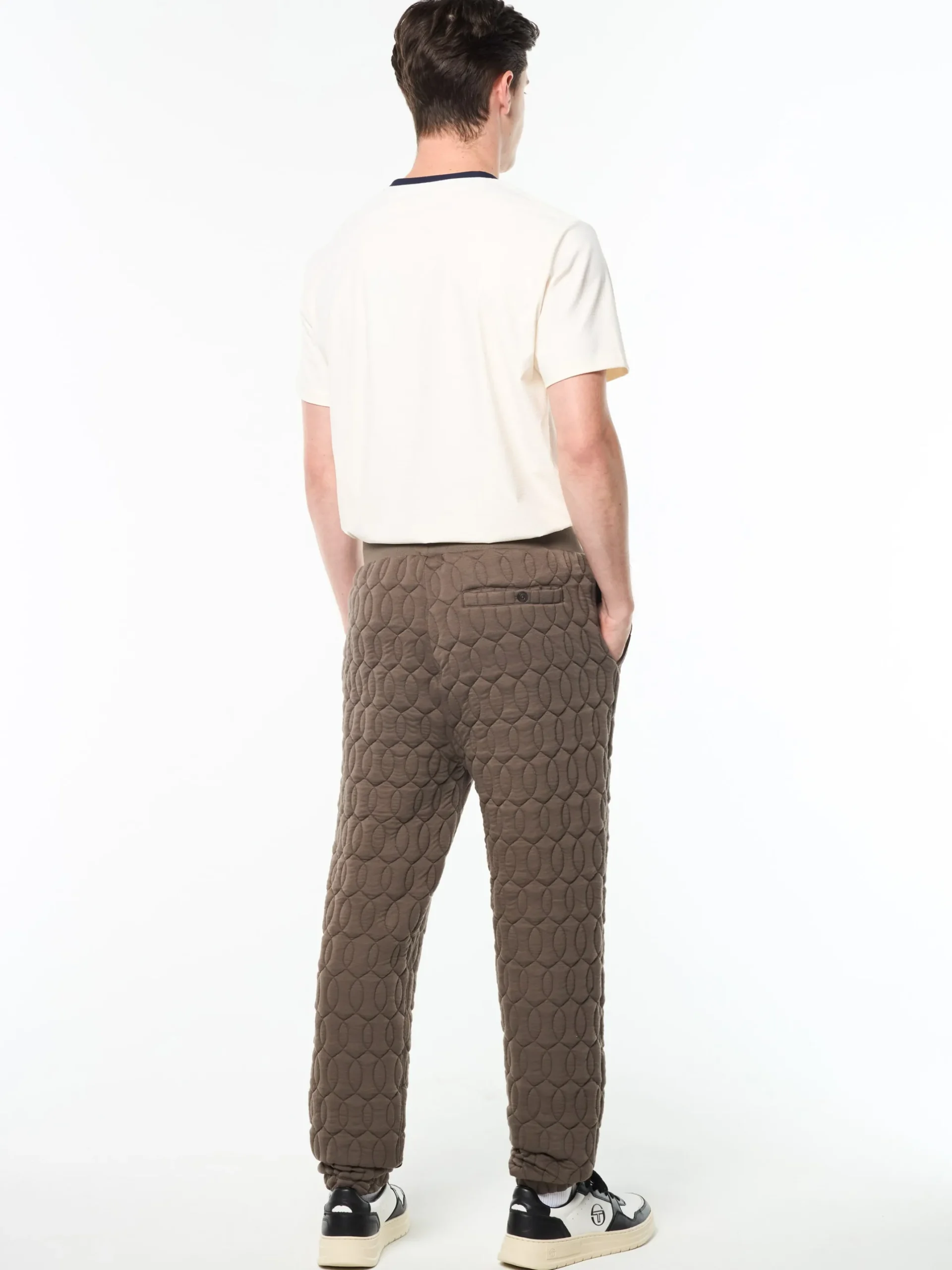 Aversa Quilted Sweatpant- Morel
