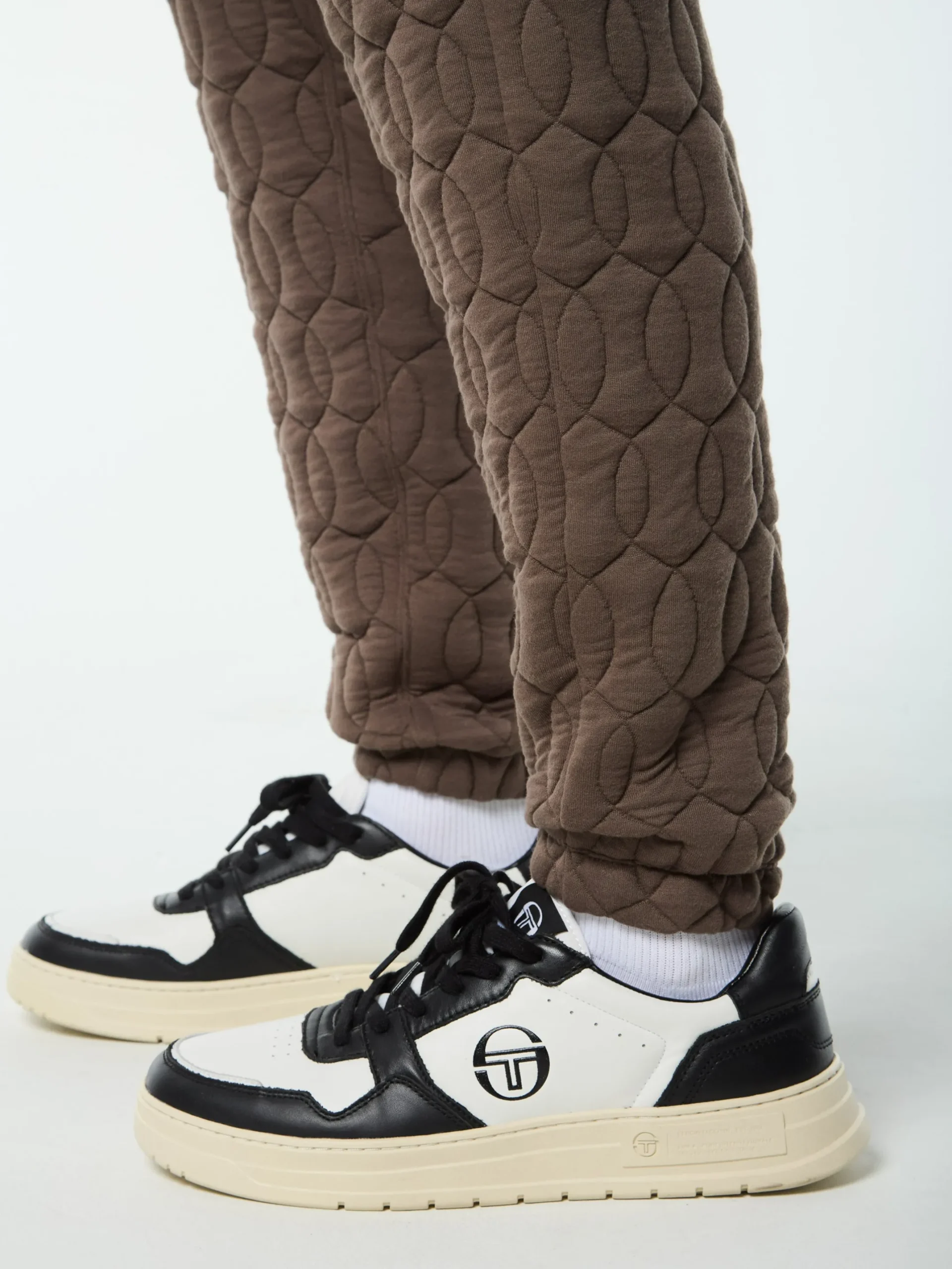 Aversa Quilted Sweatpant- Morel