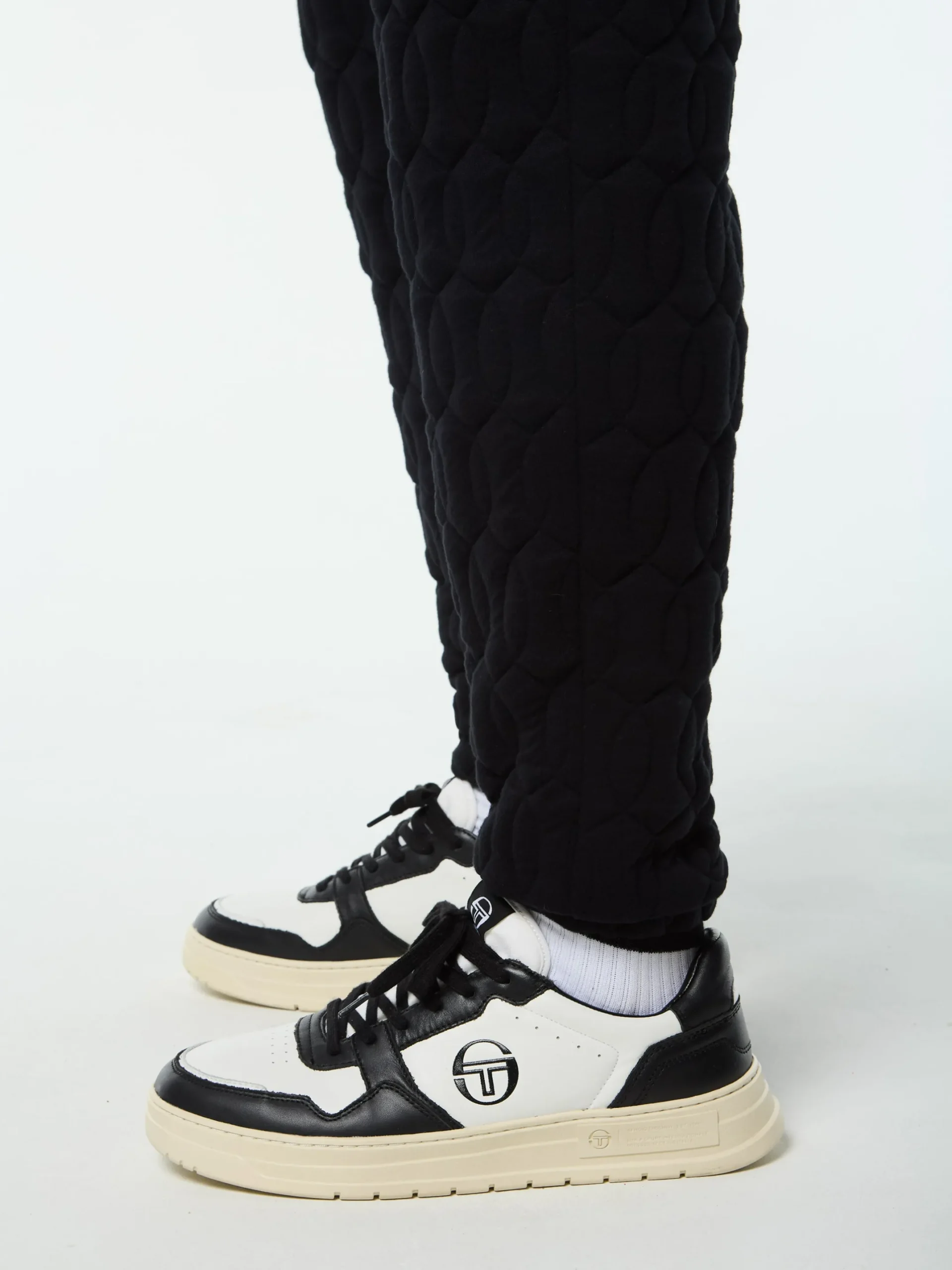 Aversa Quilted Sweatpant- Black Beauty
