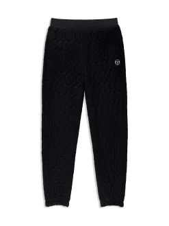 Aversa Quilted Sweatpant- Black Beauty
