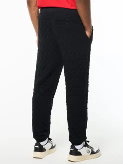 Aversa Quilted Sweatpant- Black Beauty
