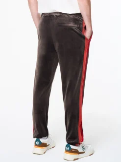 Banda Velour Track Pant- Mulch