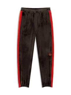 Banda Velour Track Pant- Mulch