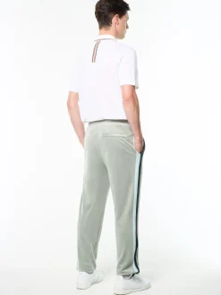Banda Velour Track Pant- Slate Gray