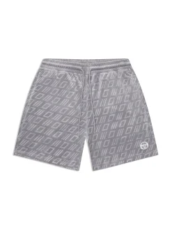 Bandiera Debossed Velour Short-Sleet