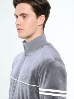 Bandiera Track Jacket- Sleet