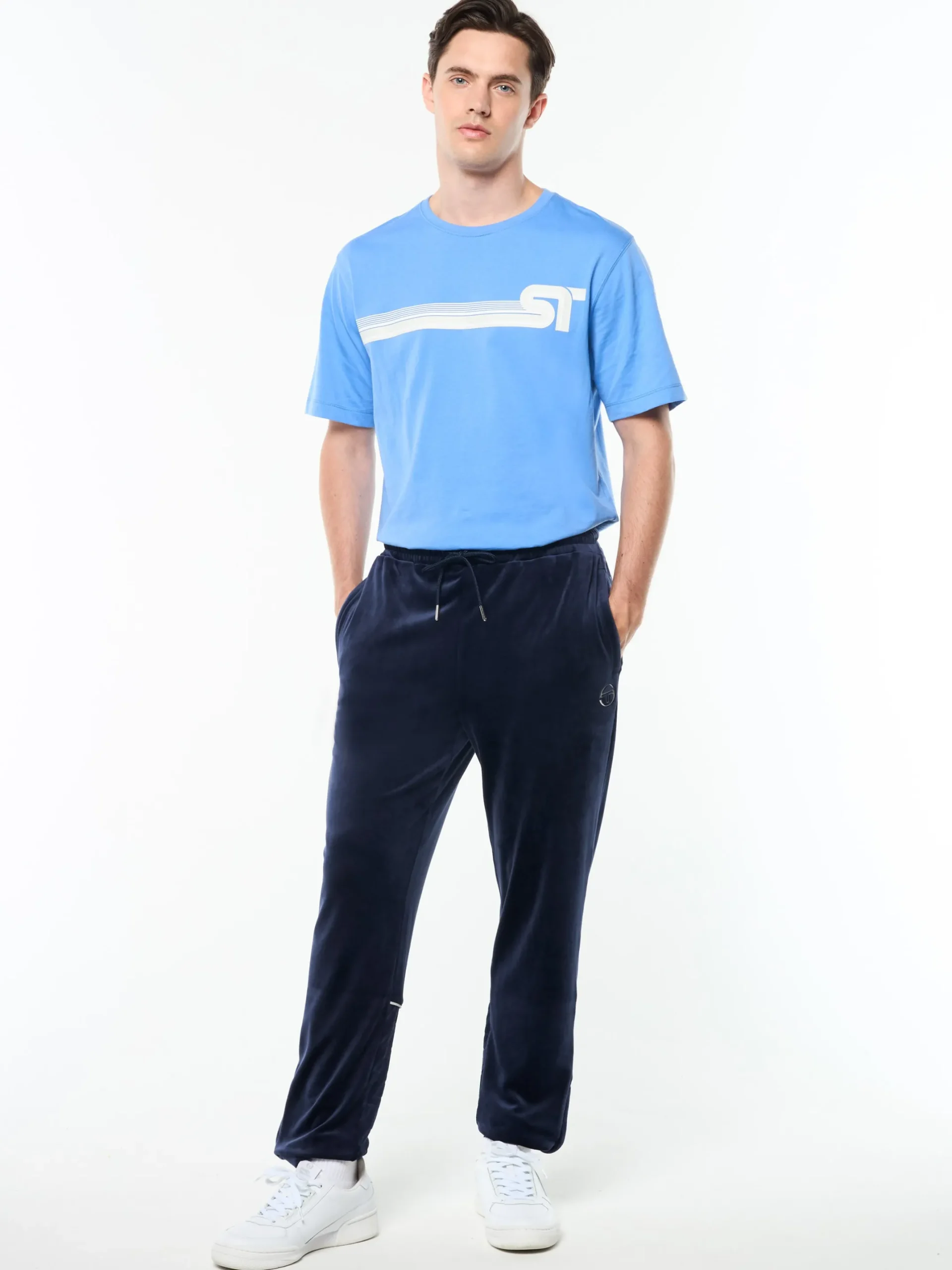 Bandiera Track Pant- Maritime Blue