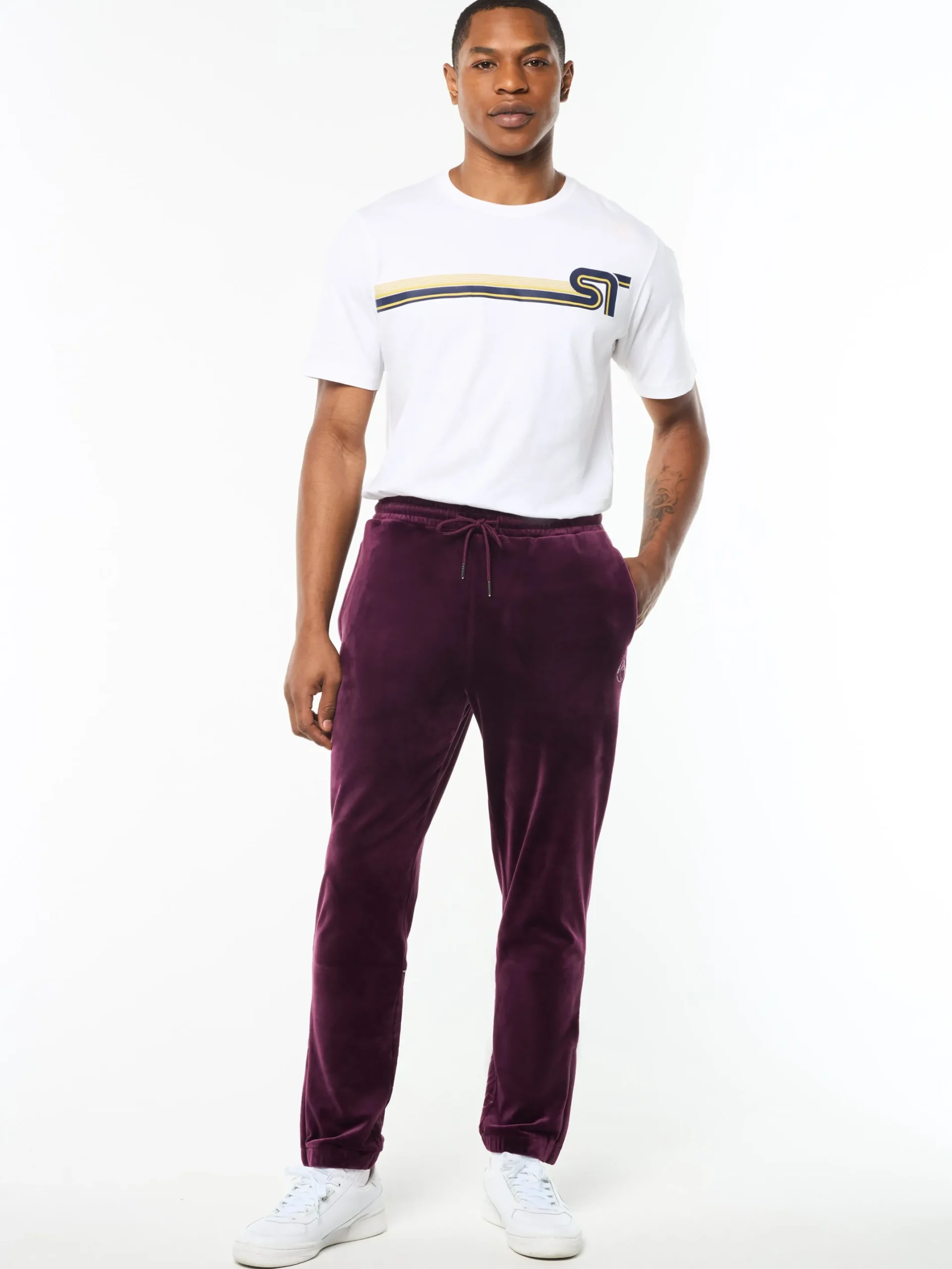 Bandiera Track Pant- Potent Purple