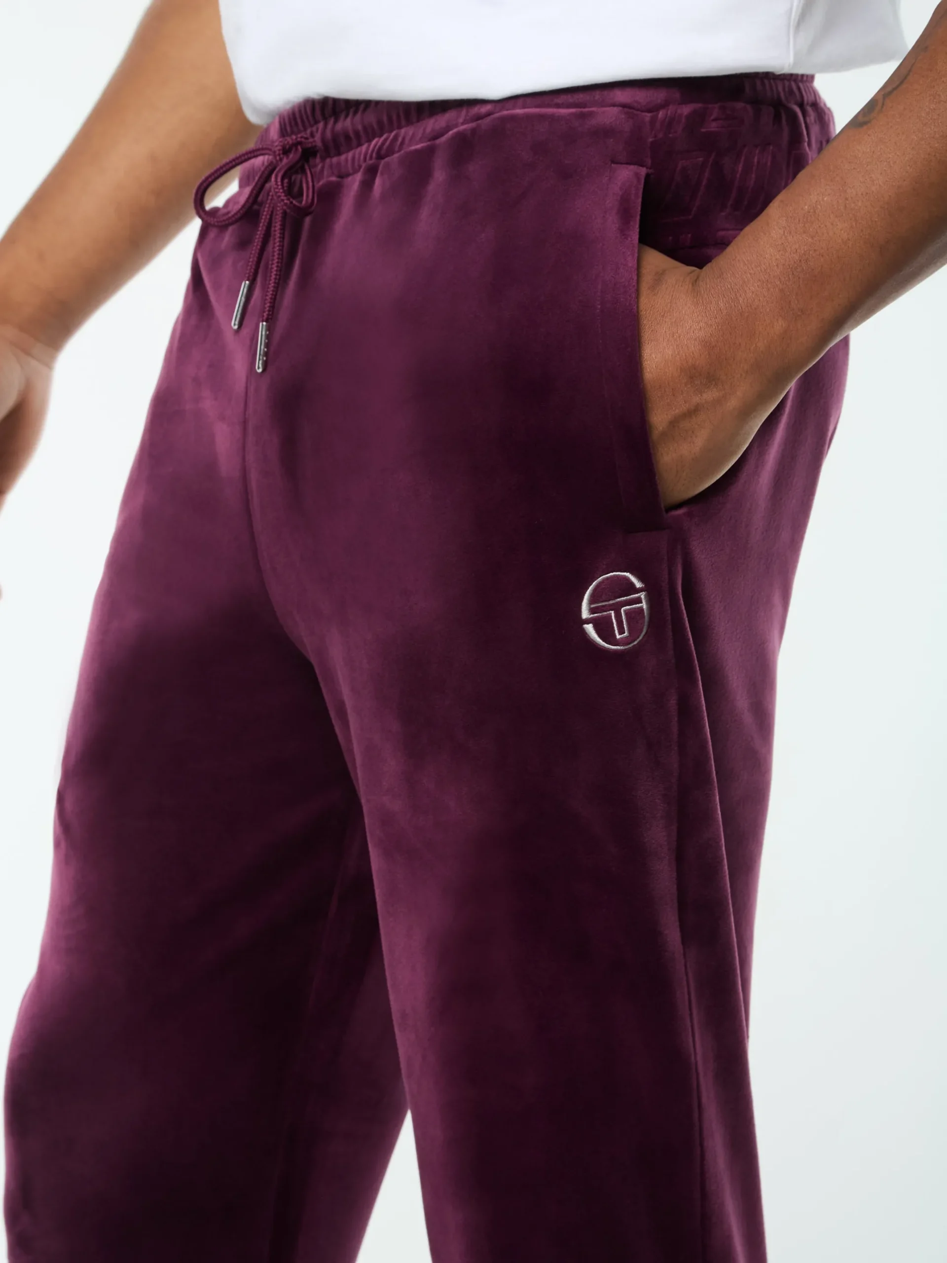 Bandiera Track Pant- Potent Purple