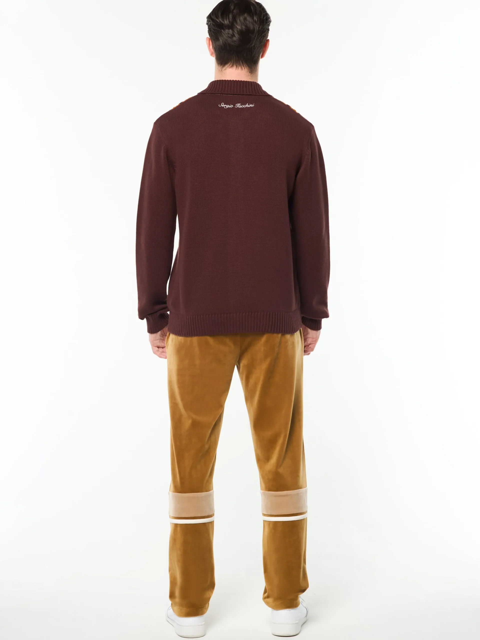Bruni Knit Cardigan- Bitter Chocolate