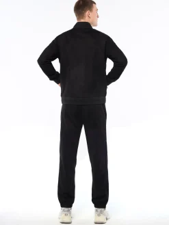 Camoscio Track Pant- Black Beauty