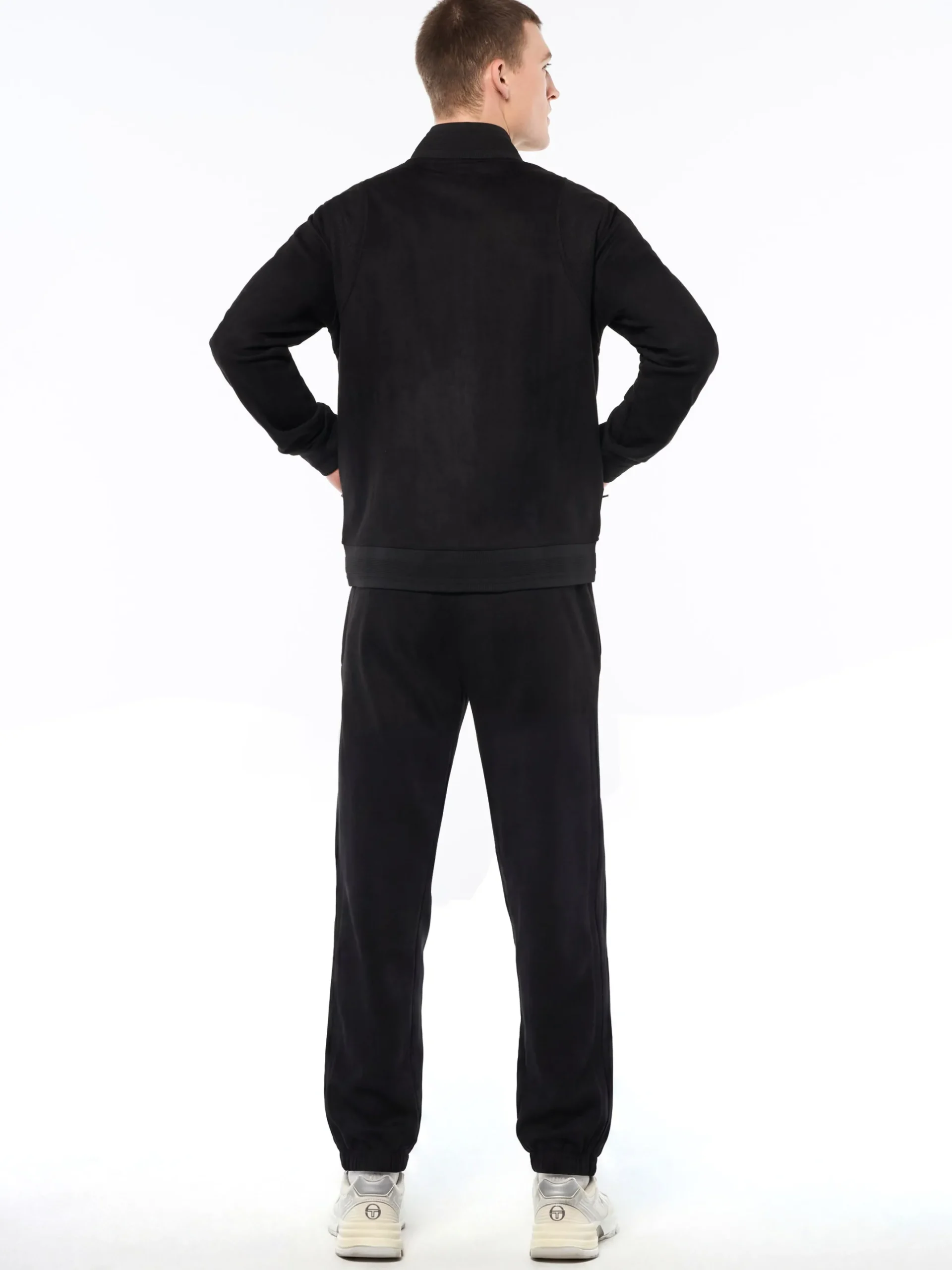 Camoscio Track Pant- Black Beauty