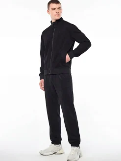 Camoscio Track Pant- Black Beauty
