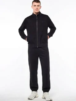 Camoscio Track Pant- Black Beauty