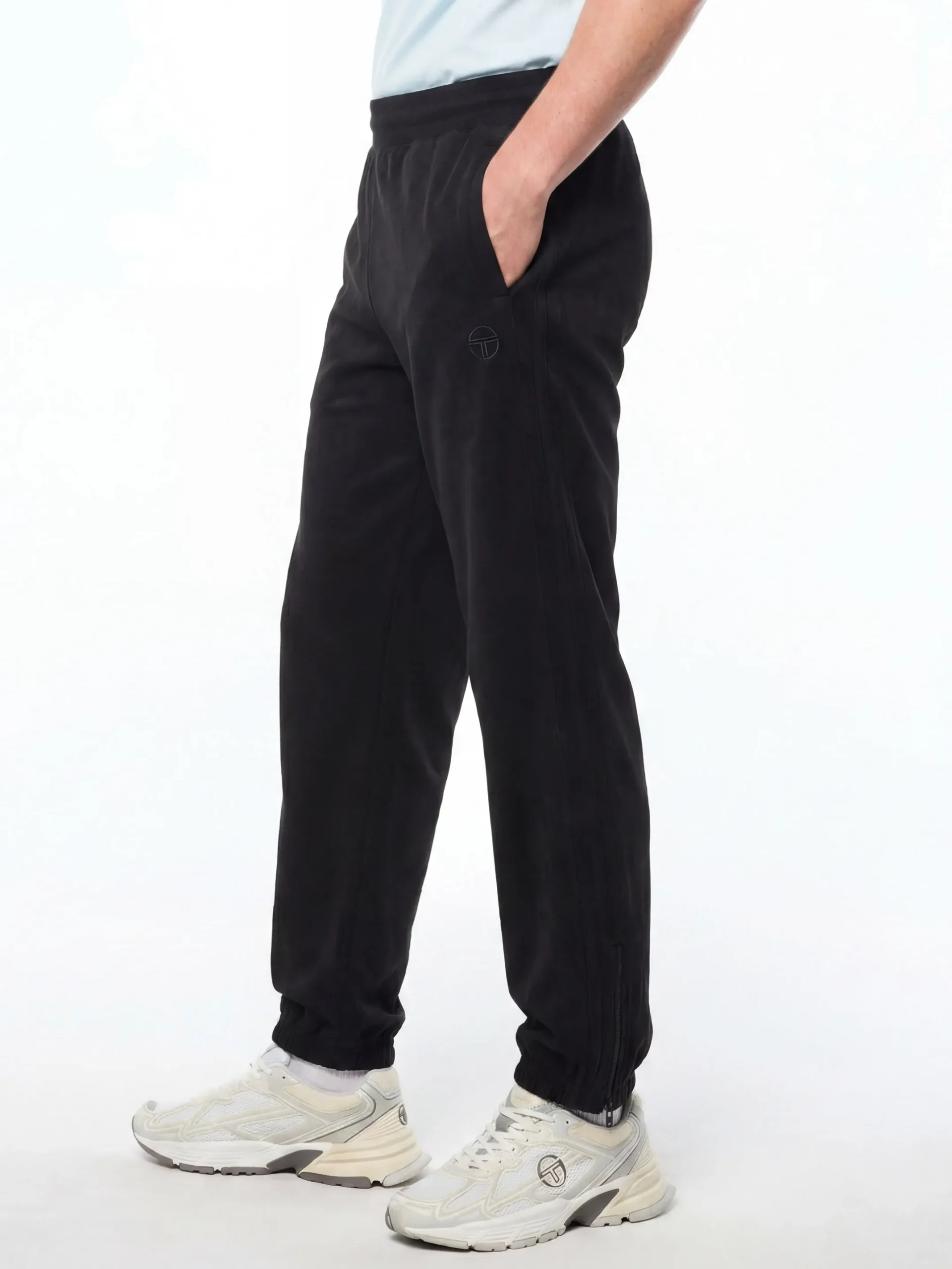 Camoscio Track Pant- Black Beauty