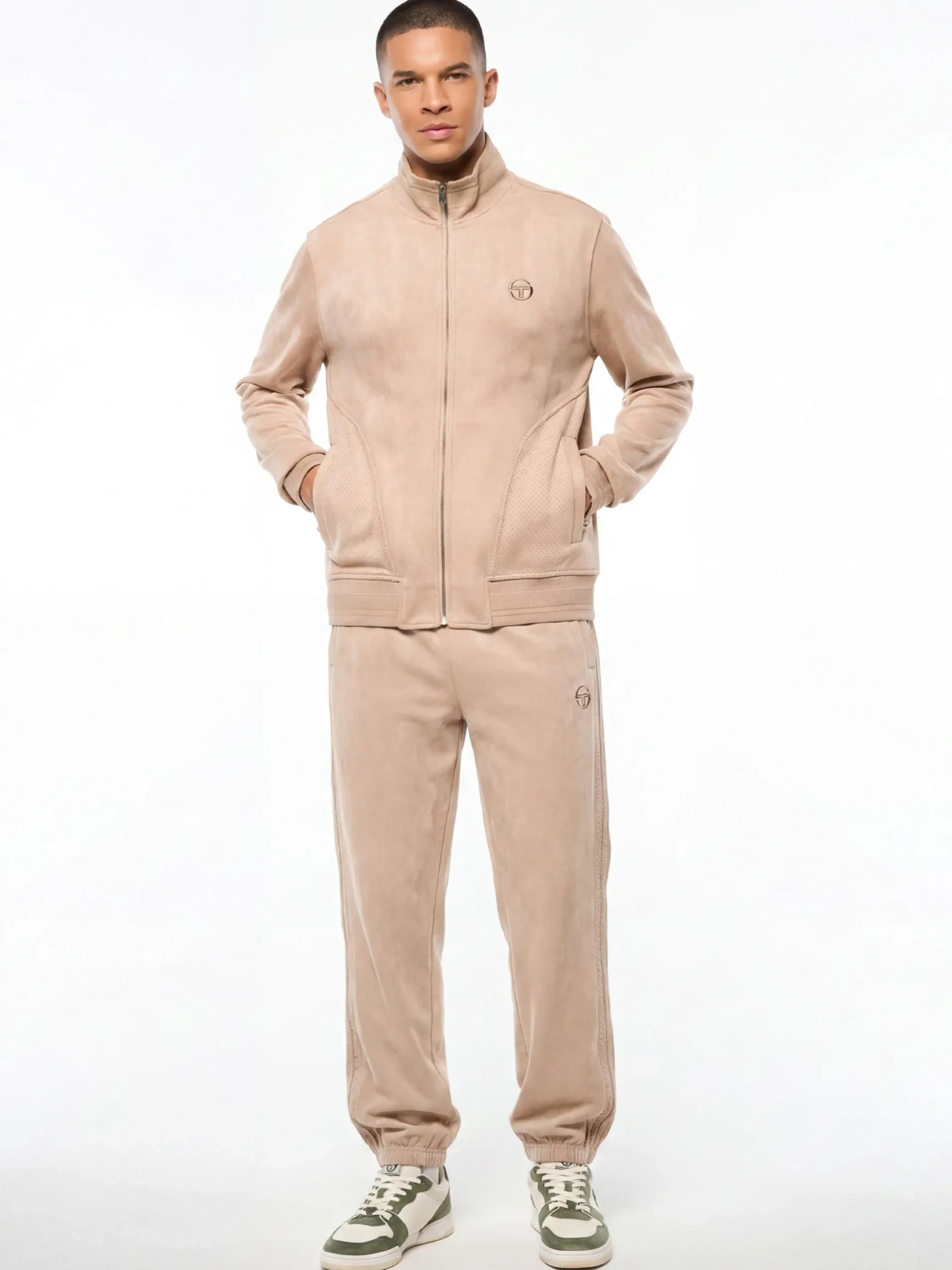 Camoscio Track Pant- Humus