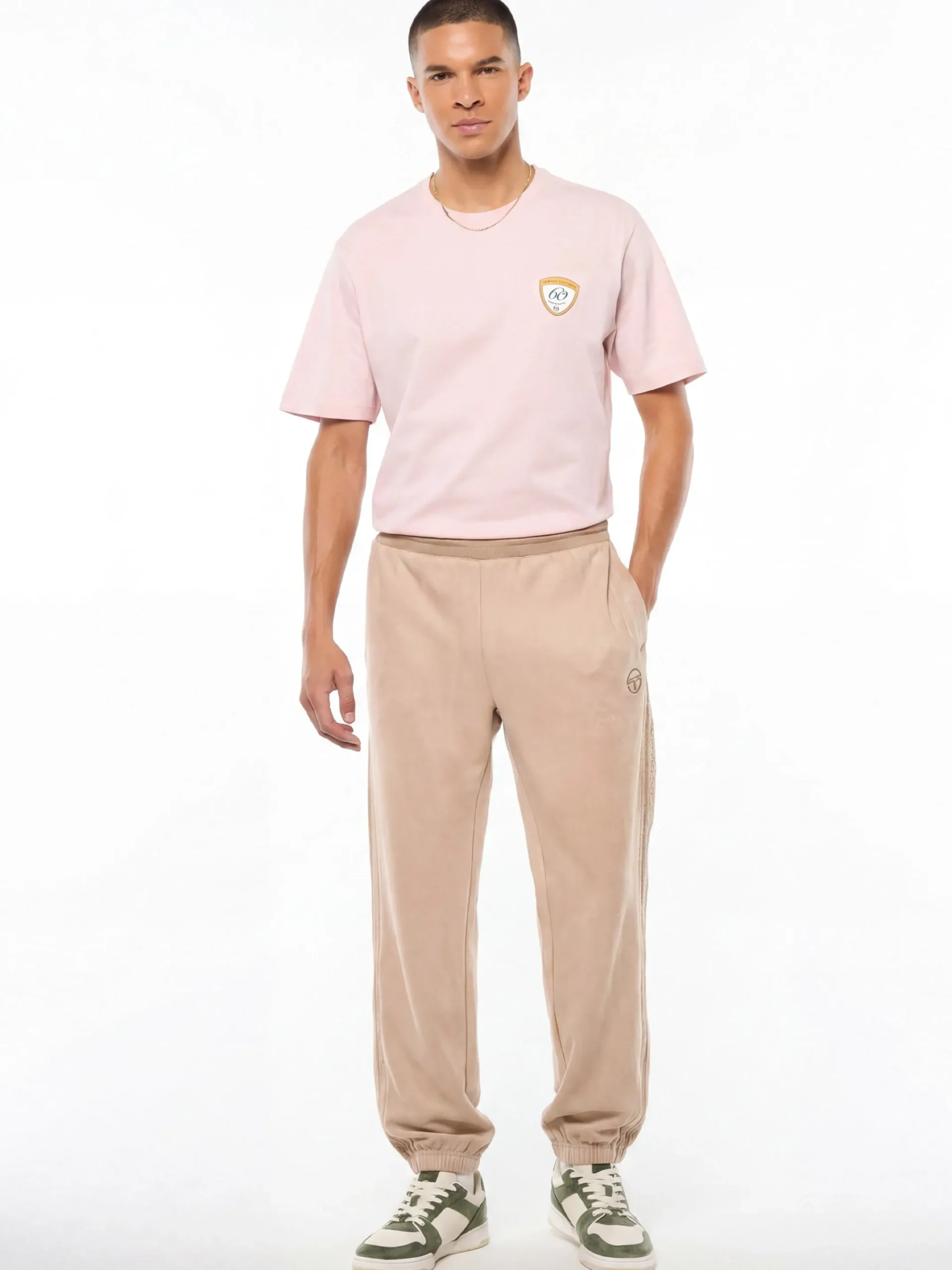 Camoscio Track Pant- Humus