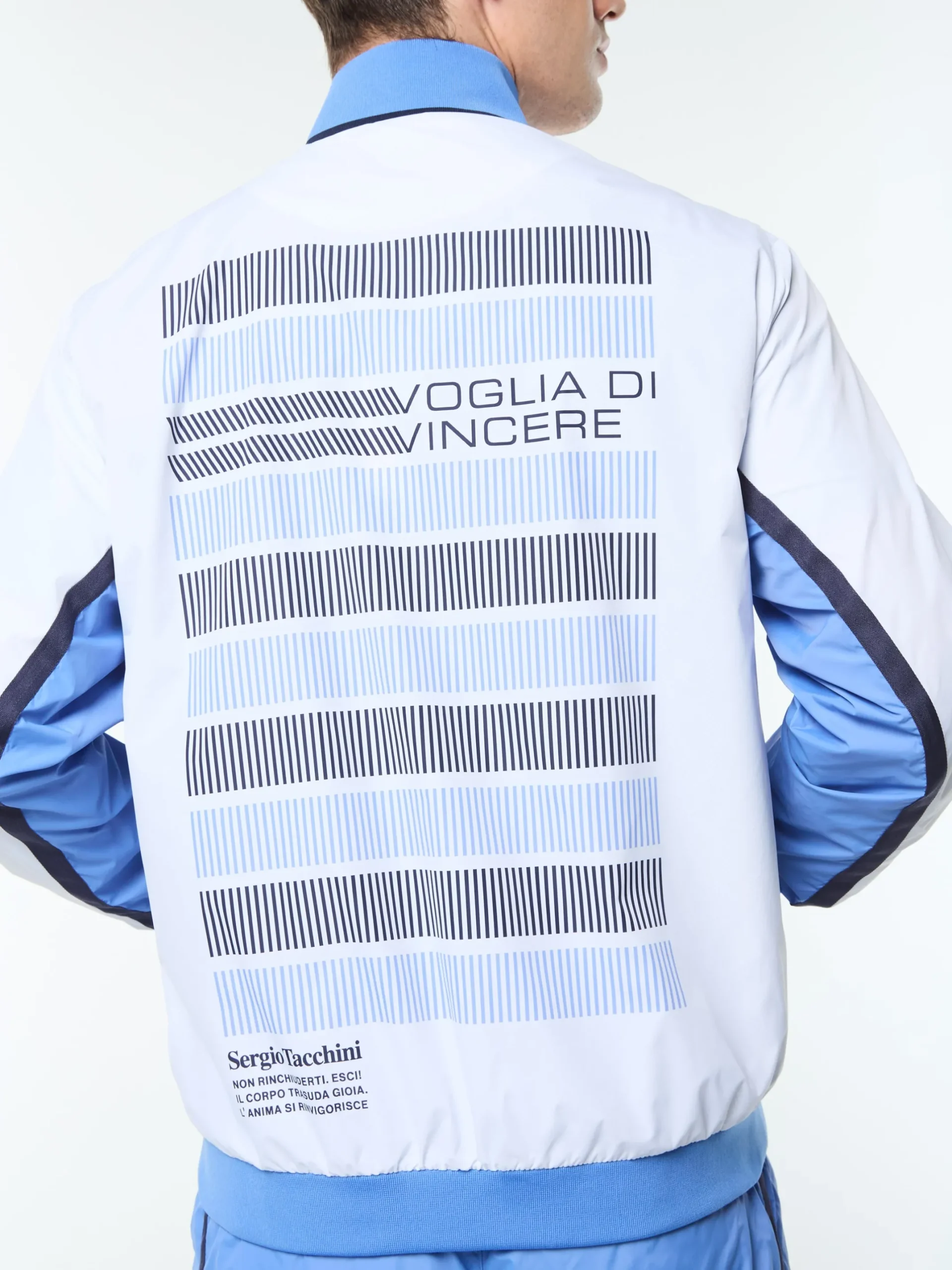 Campo Court Track Jacket- Ultramarine