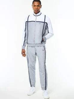 Campo Court Track Jacket- Quiet Grey