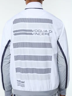 Campo Court Track Jacket- Quiet Grey