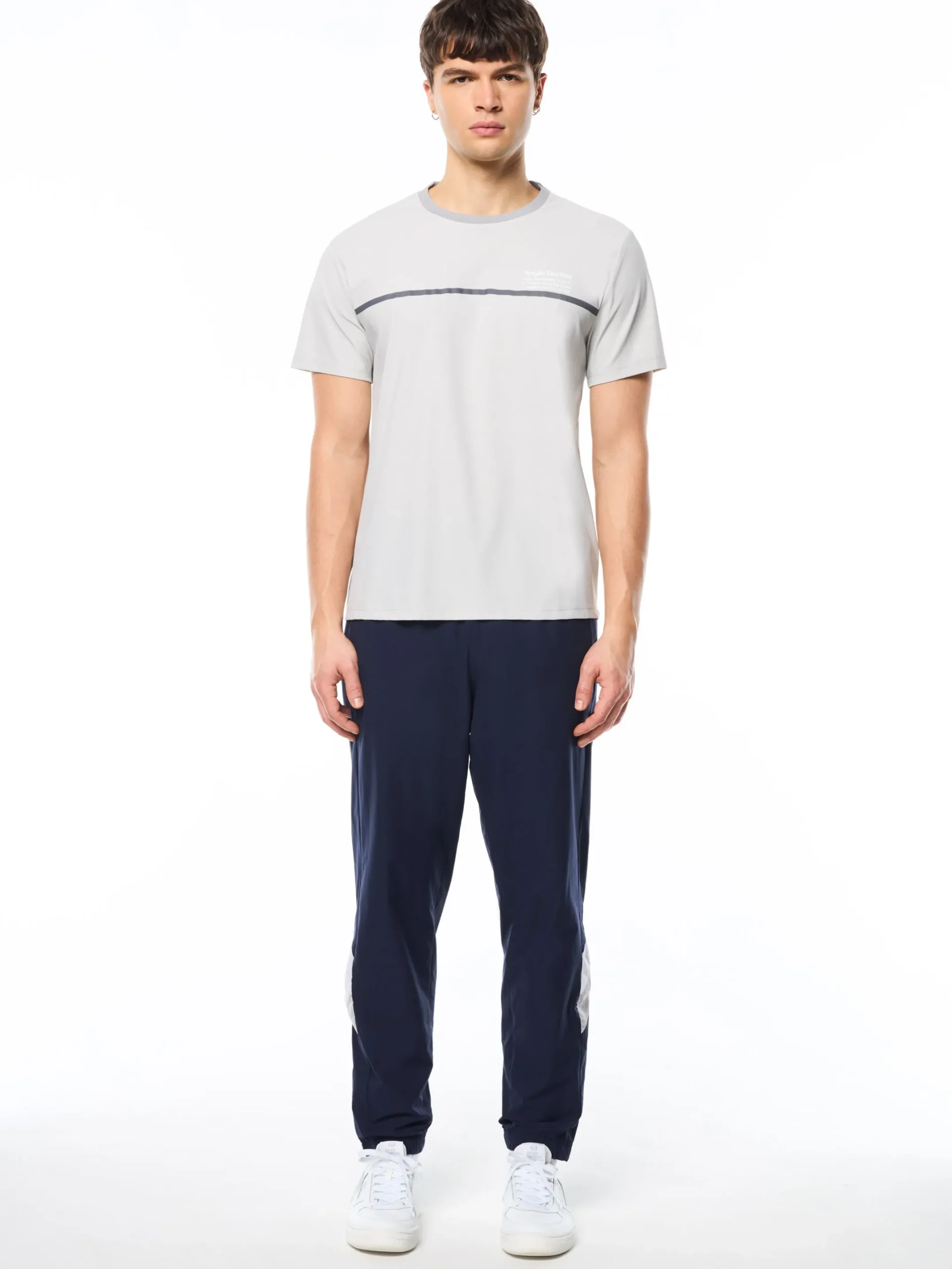 Campo Court T-Shirt- Quiet Grey
