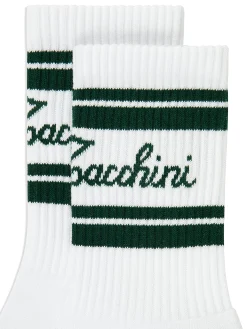 Clasico Script Logo Sock- Black Beauty
