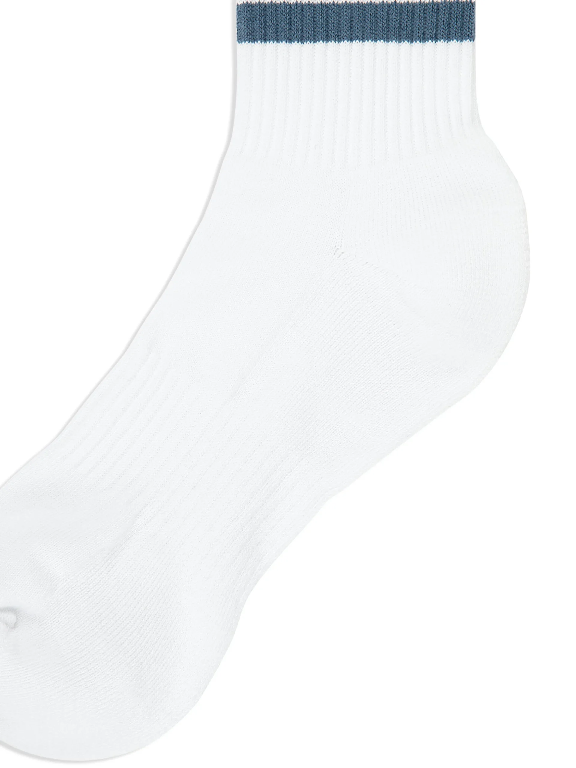 Clasico Script Logo Sock- Coronet Blue
