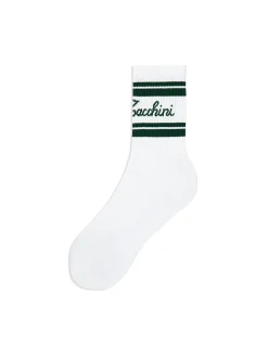 Clasico Script Logo Sock- Rainforest
