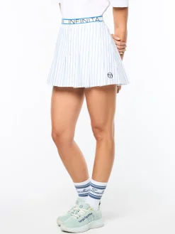 Colonna Cropped Skirt- French Blue