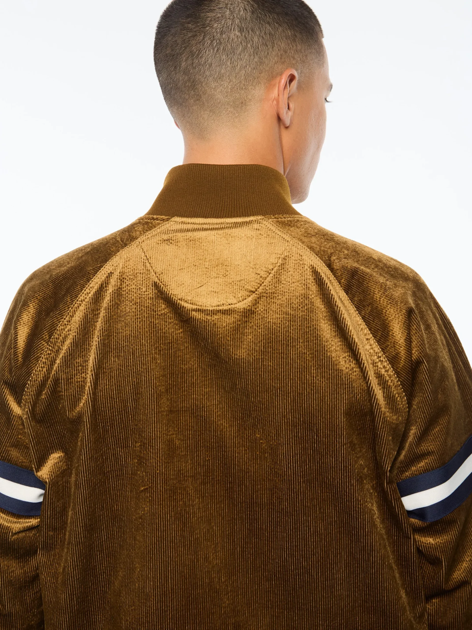 Cordurato Track Jacket- Bronze Brown