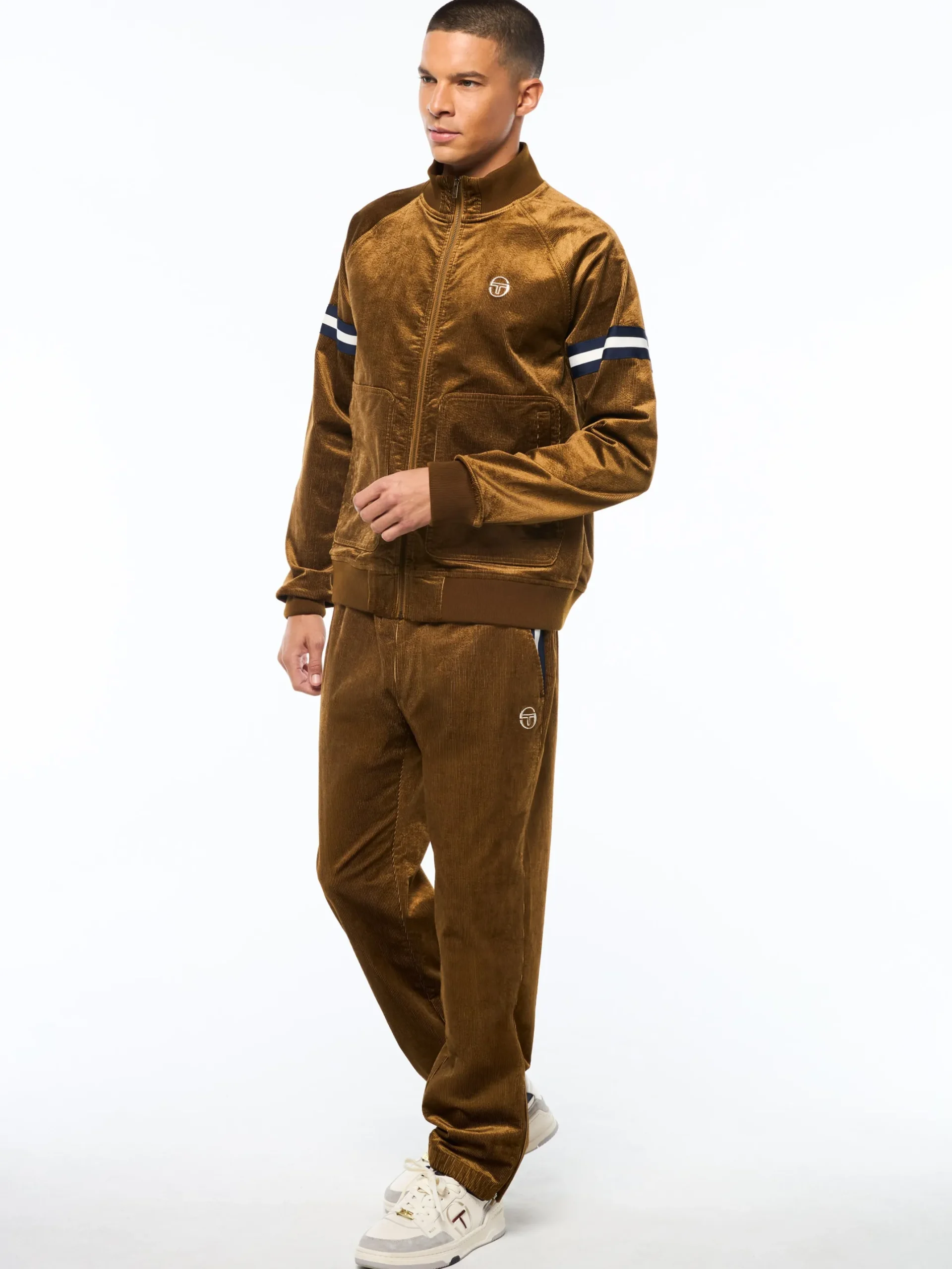 Cordurato Track Jacket- Bronze Brown