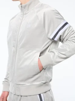 Cordurato Track Jacket- Quiet Grey