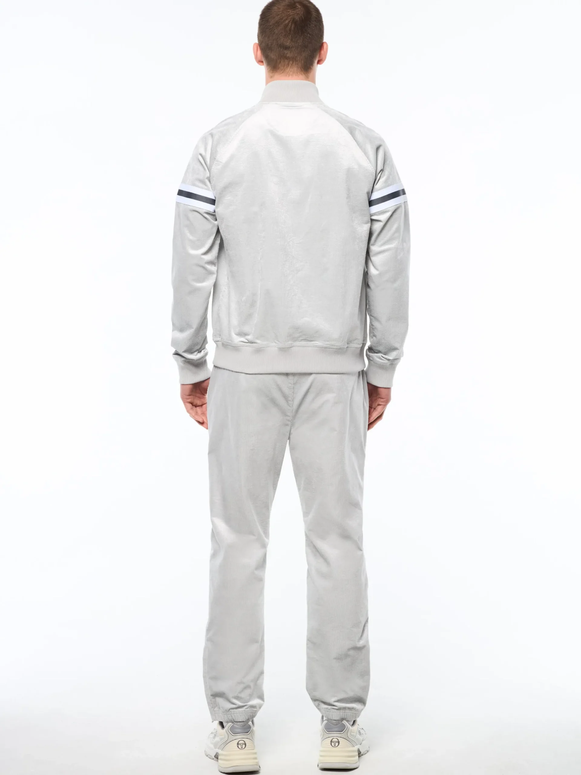 Cordurato Track Jacket- Quiet Grey