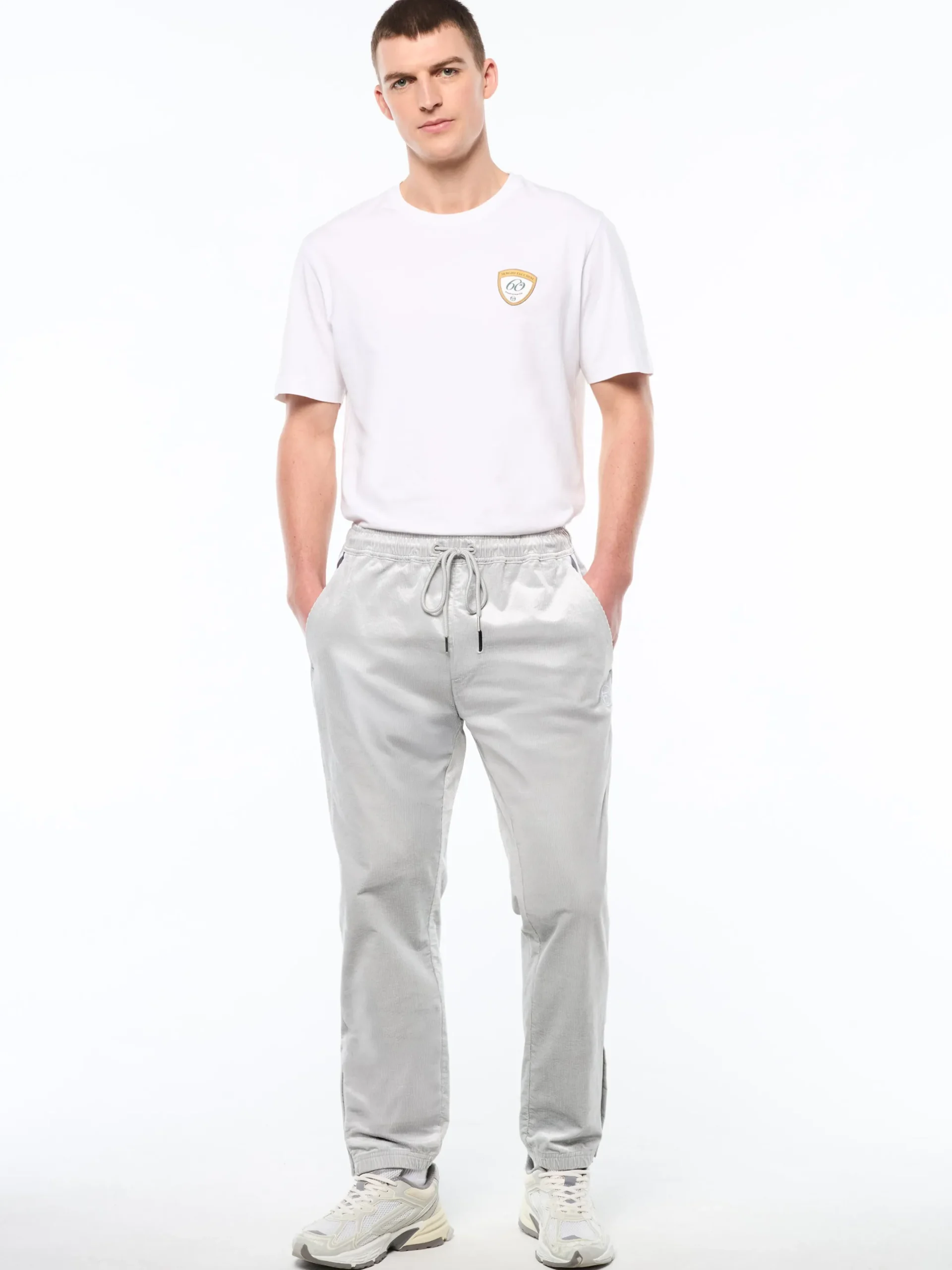 Cordurato Track Pant- Quiet Grey