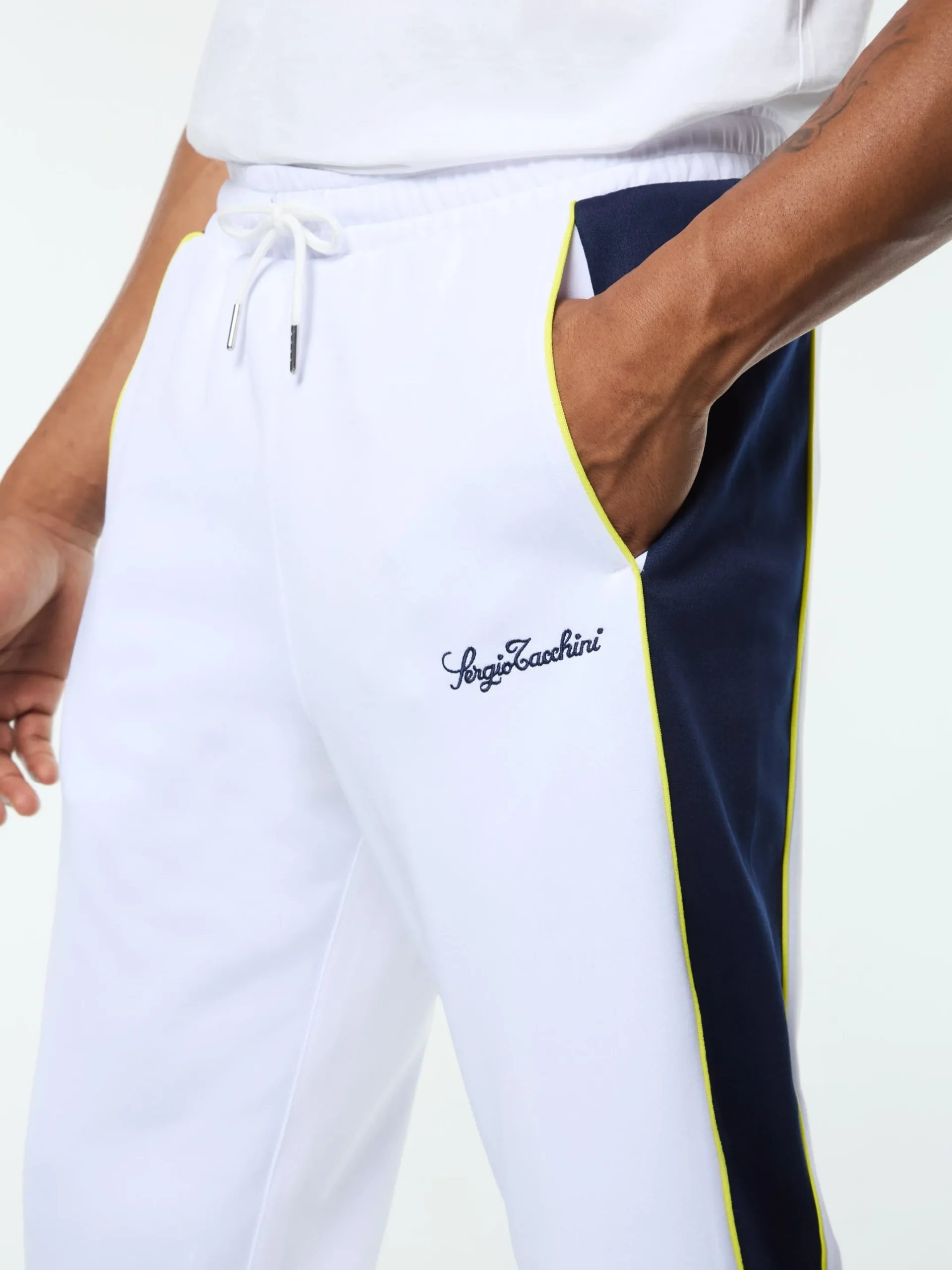Corsa Track Pant- Brilliant White