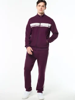 Cursivo Track Jacket- Potent Purple